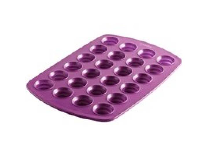 COOX Moule à muffins en silicone 24 pièces, env. Ø 3,5 cm. (Lilas)