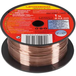 ROTHENBERGER Industrial Schutzgas-Schweißdraht 0,6 mm / 1 kg - 31231