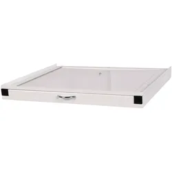 Szagato Waschmaschinen Ablage ausziehbar BxTxH 61x53x6cm weiß ZAGATO Made in Germany Waschmaschinensockel Waschmaschinen Unterschrank Waschmaschinenerhöhung