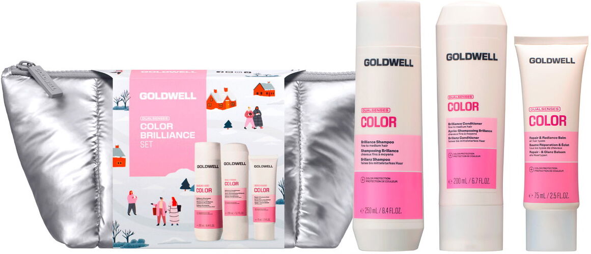 525ml Goldwell Dualsenses Color Set (Shampoo 250ml + Conditioner 200ml + Balsam 75ml)