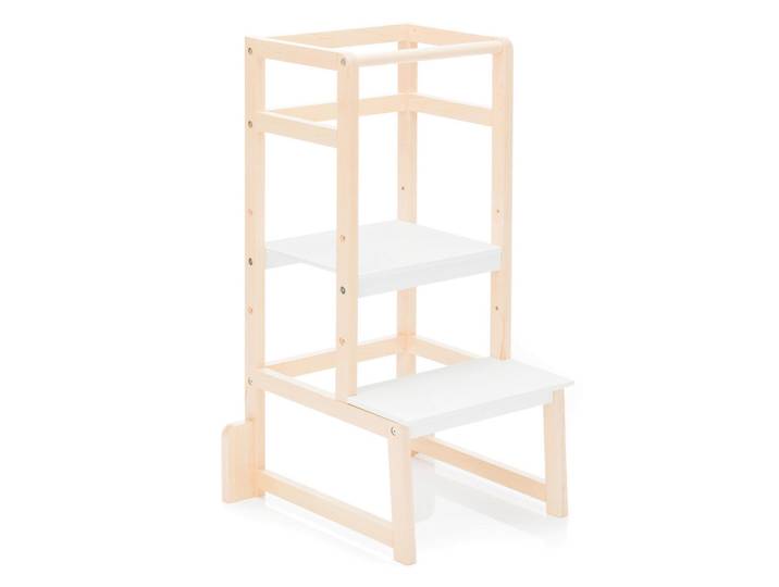 Lernturm Vista, Naturfarben, Holz, Buche, 90x40x46 cm, Babymöbel & Kindermöbel, Babyzimmer, Hochstühle, Lerntürme