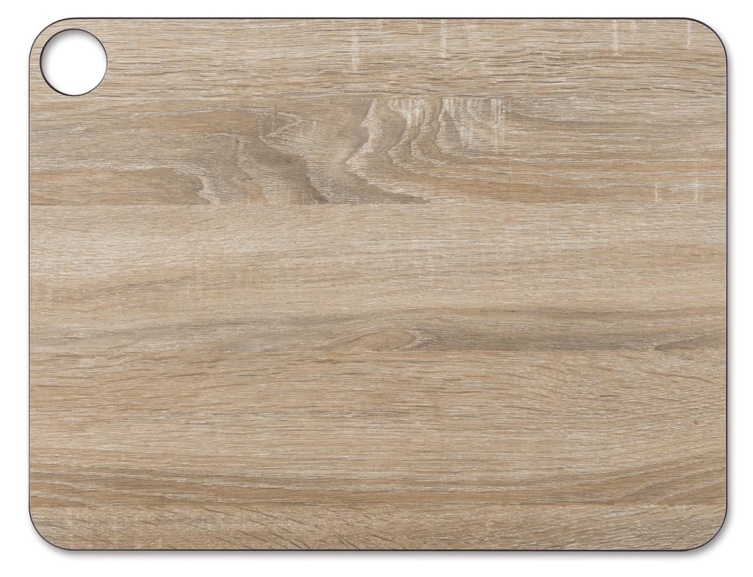 Dripio Houten Snijplank met Ophangoog, Bruin, 42,7 x 32,7 cm