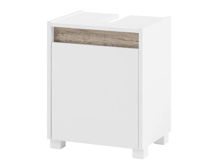 Meuble sous lavabo Cosmo 42cm Blanc/Blanc