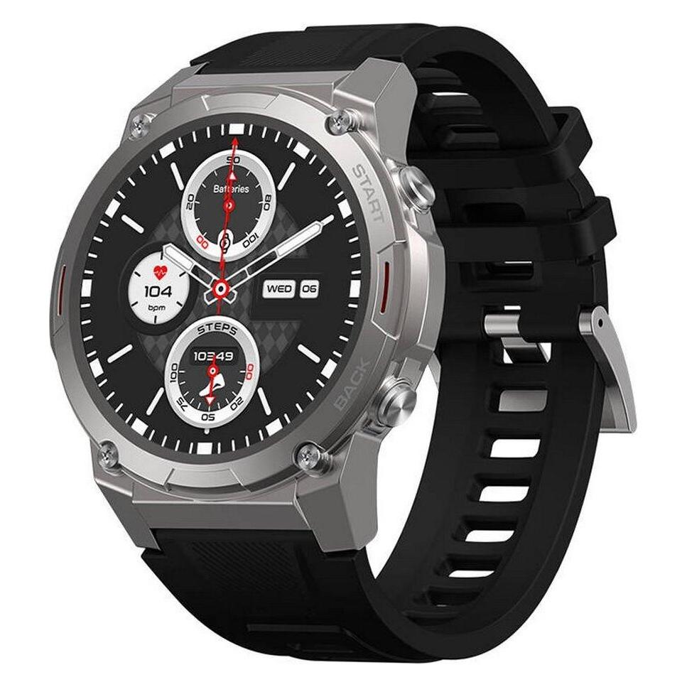 Zeblaze Smartwatch Smartwatch VIBE 7 Pro (Srebny) (ohne SIM) (VIBE 7 Pro Silver)