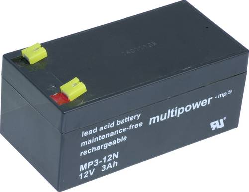 Hückmann Blei-Akku Multipower MP3-12N Pb 12V 3Ah