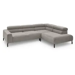 ECKSOFA DELIA Grau Cord