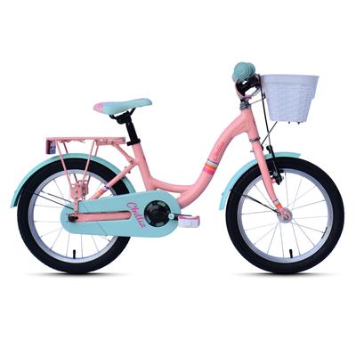 Kinderfahrrad CHILLIZ "CHD.01" Gr. 25,5, rosa, Fahrräder, Kinder, 25,5cm, 16 Zoll (40,64cm) hinten: 16 Zoll (40,64cm)