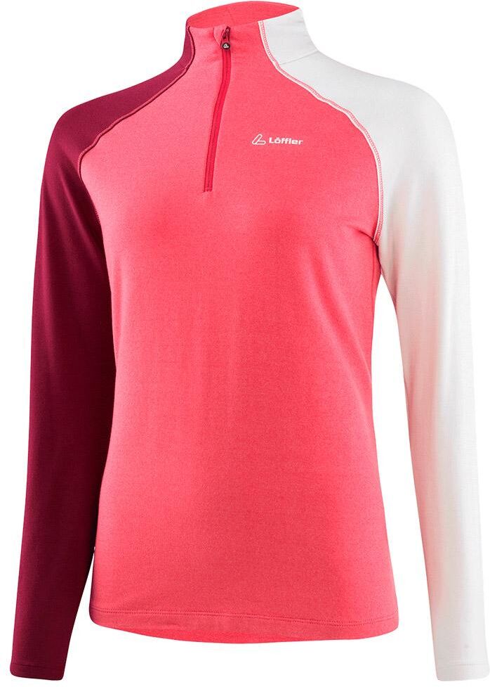 Loffler  - W Midlayer Coblo Transtex Berry - 40 - Polaire