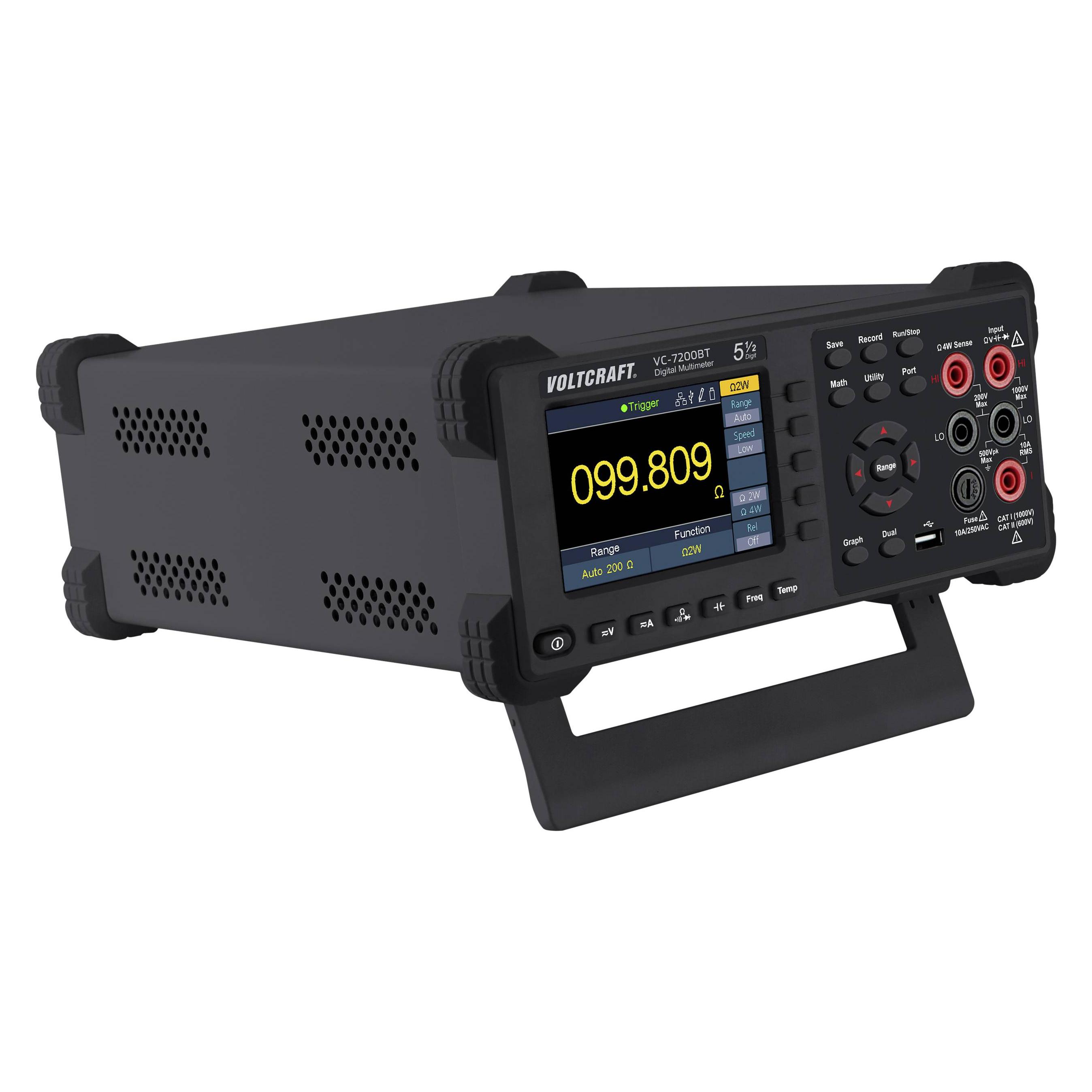 Voltcraft Tisch-Multimeter (CAT I 1000V, CAT II 600V, Oszilloskop) (VC-11015340)