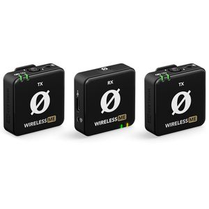 RODE Wireless ME Dual Mikrofon, schwarz, digitales Drahtlos-Mikrofonsystem