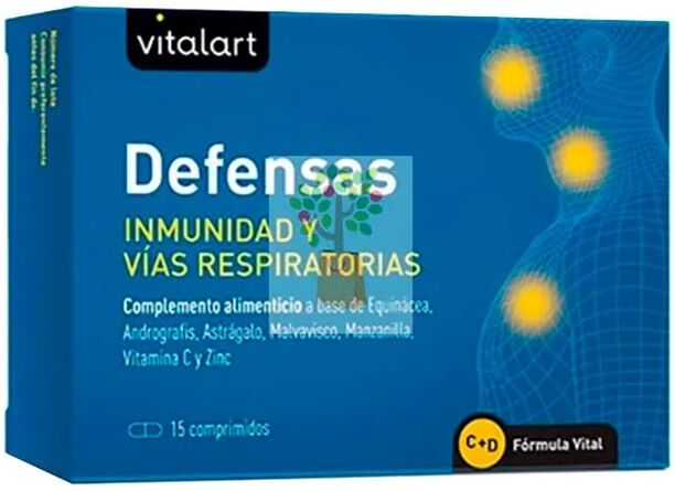 Vitalart Defensas Inmunidad Y Vías Respiratorias 15 Tabs
