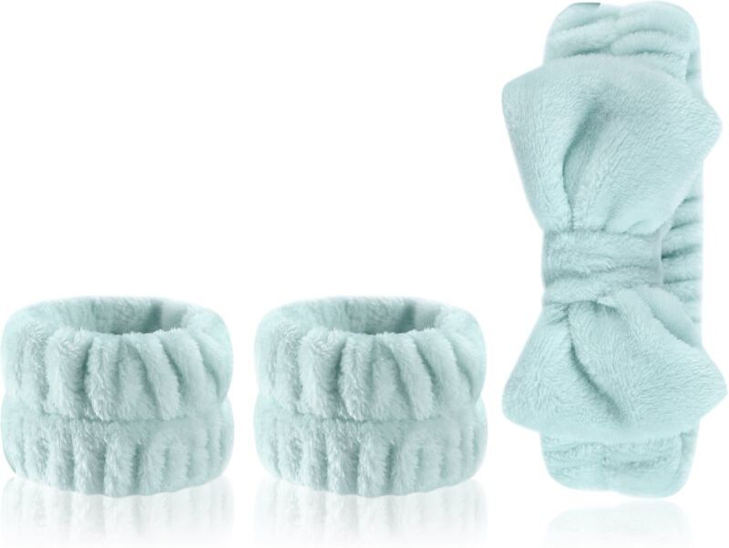 EcoTools Cleansing Headband & Wristband Set makeup remover set with spa headband