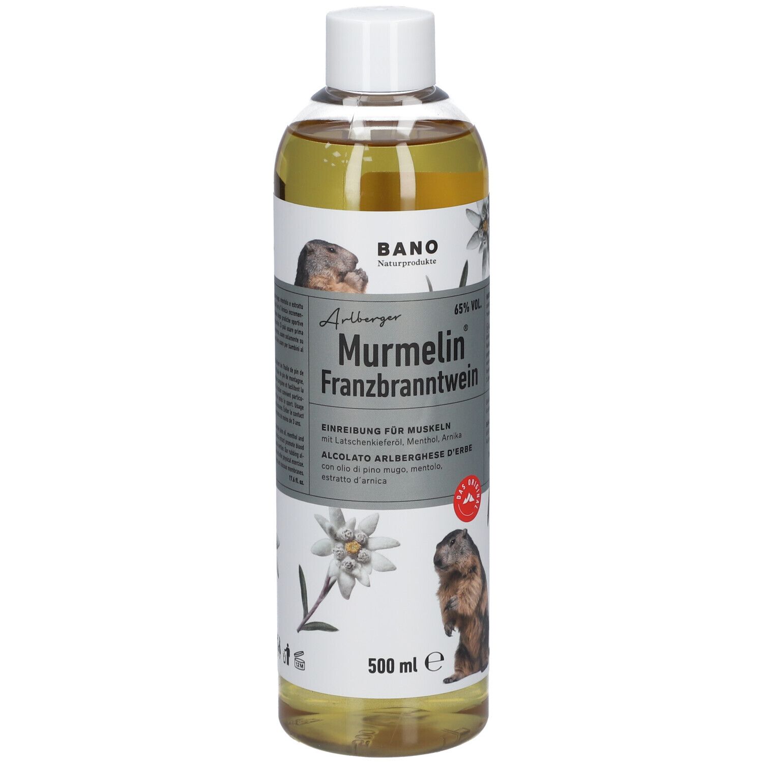 Franzbr.murmelin Tirol Bano 500 ml Lotion