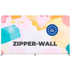 Zipper Wall Straight Basic 400 x 230 cm