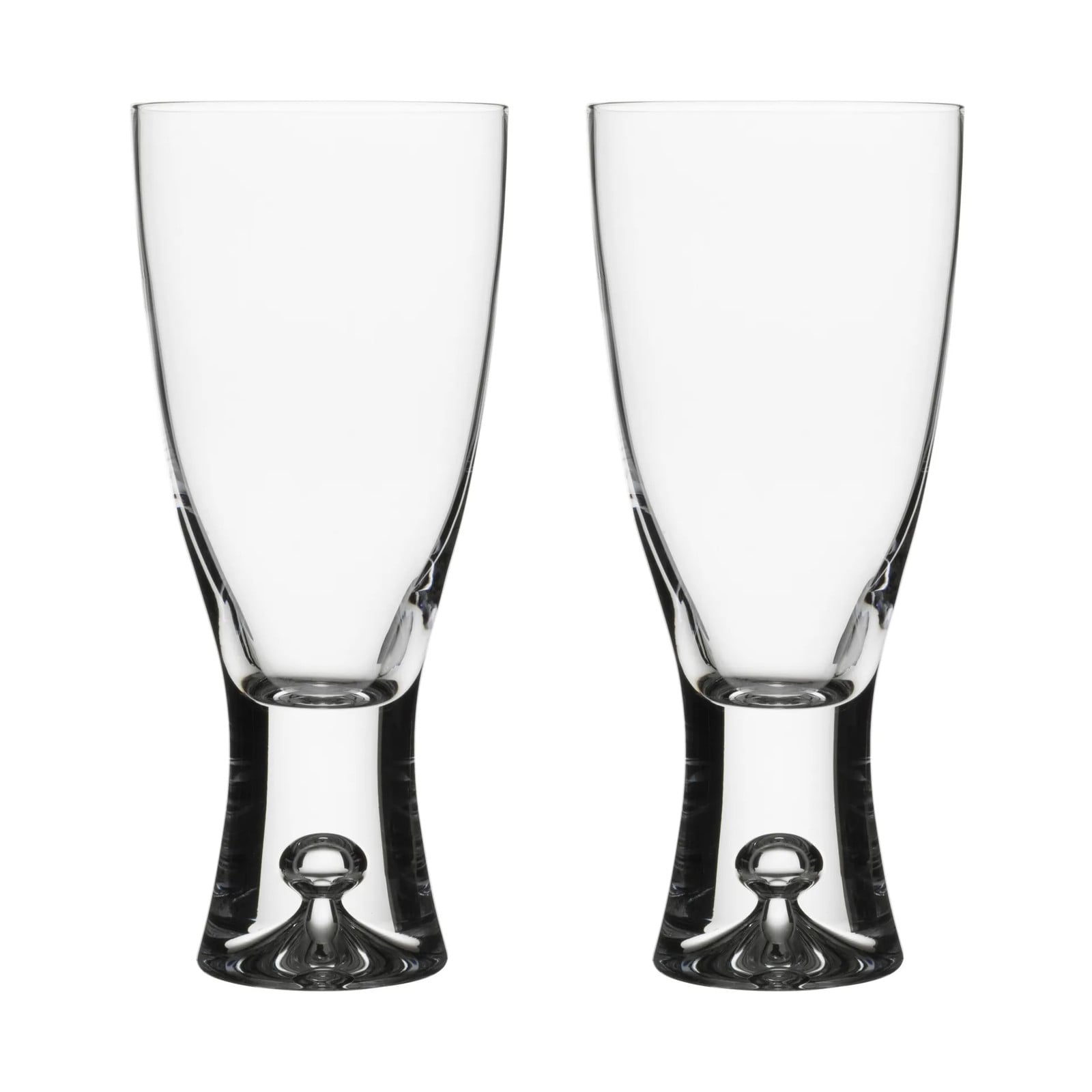 Iittala Tapio bierglas 30 cl 2-pack Transparant