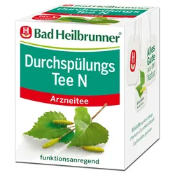 BAD HEILBRUNNER Durchspülungs Tee N Filterbeutel 8X2.0 g Filterbeutel