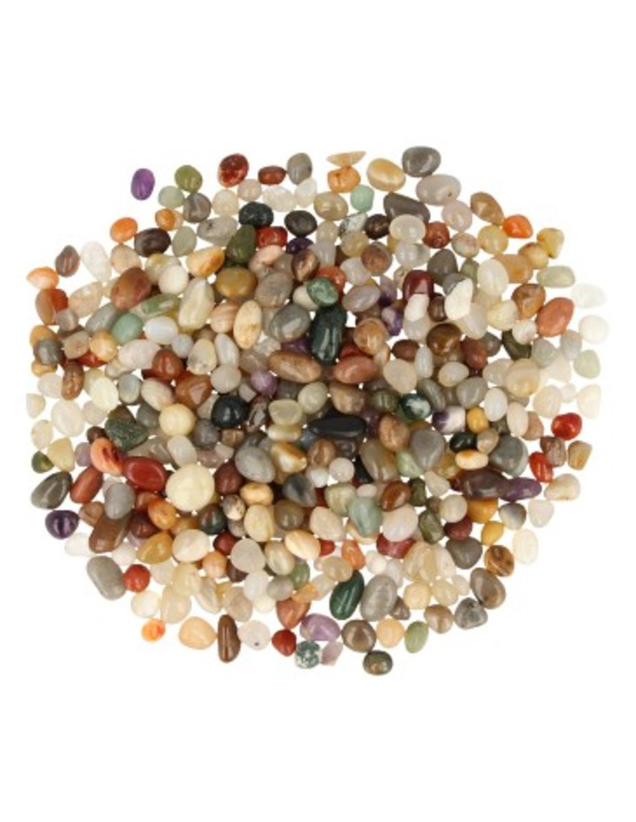 India mix trommelstenen 500 g