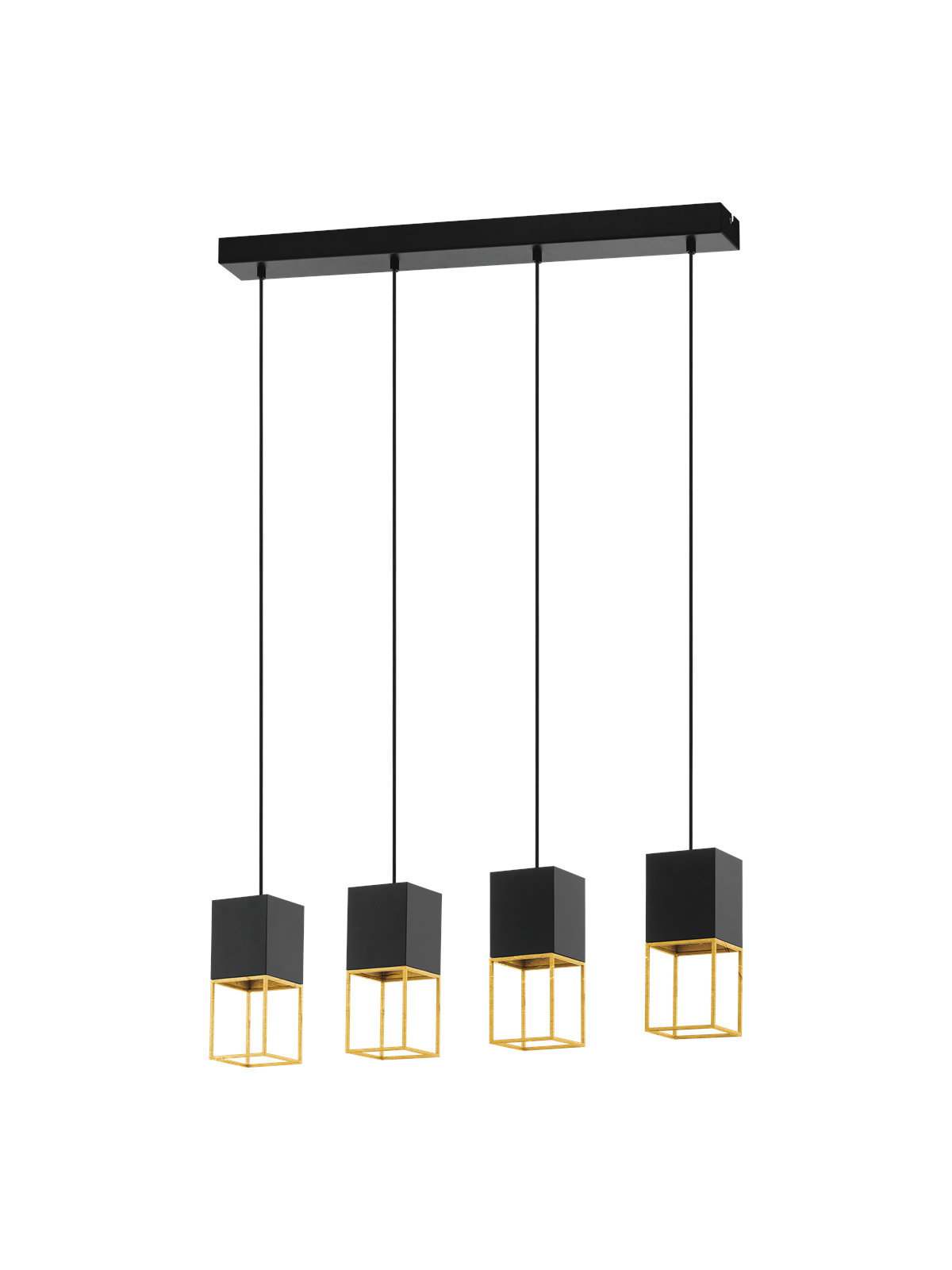 EGLO MONTEBALDO Hängeleuchte, schwarz, gold