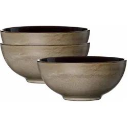 Ritzenhoff & Breker Merida Poke Bowl Schalen, Schüssel + Schale, Braun