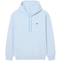 LACOSTE Herren Hoodie - Fleece Hoodie, Kapuze,  Regular Fit Hellblau / 2XL