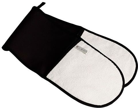 Le Creuset Black Double Oven Glove