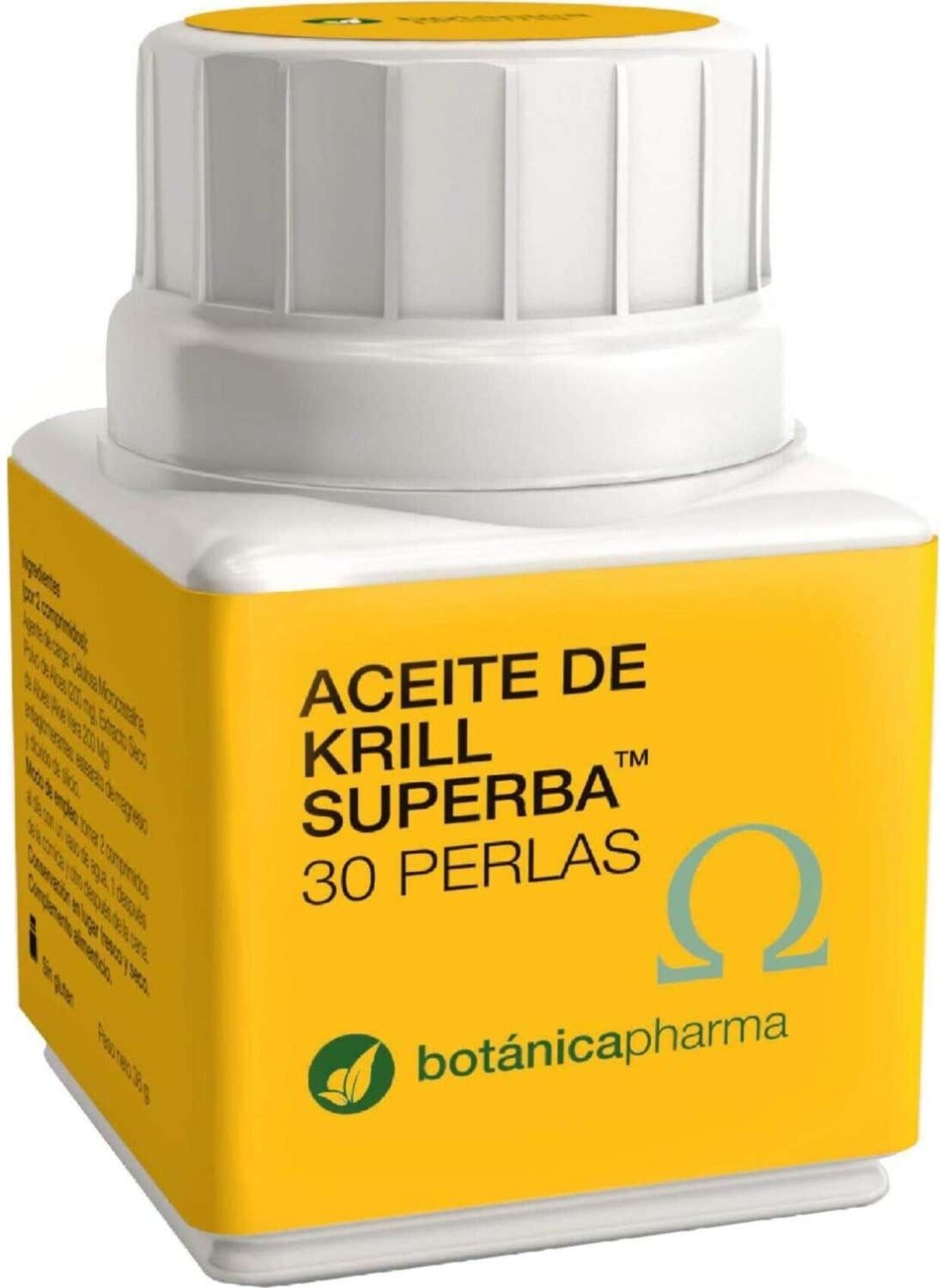 BotánicaPharma Aceite de Krill Superba 500 mg 30 Perlas