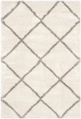 SAFAVIEH Hudson Shag Estella Diamond Trellis 2-inch Thick Rug