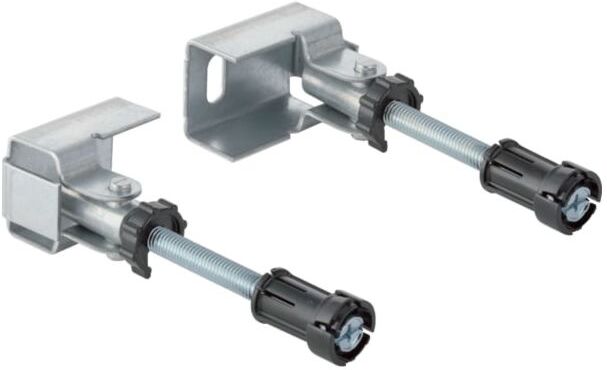 Geberit Bausatz Duofix 111835001 verzinkt, für Vorwandmontage Ecklösung