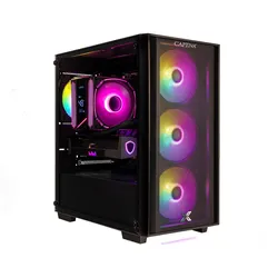 Captiva Gaming-Einsteiger-PC I10-2906 (Ultra 7 270K Plus/RTX5060 8 GB GDDR7/SSD 1 TB/32 GB/WLAN/ohne (1000 GB, 32 GB, GeForce RTX 5060), PC, Schwarz