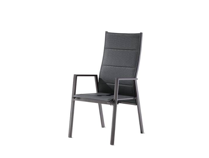 Sieger Navaro Verstellbarer Sessel Aluminium/Gepolstert