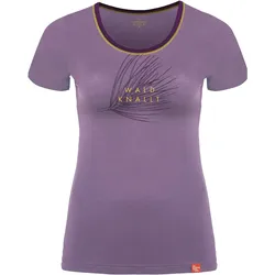Ein schöner Fleck Erde, Damen, Funktionsshirt, Wald Knallt (XL), Violett, XL
