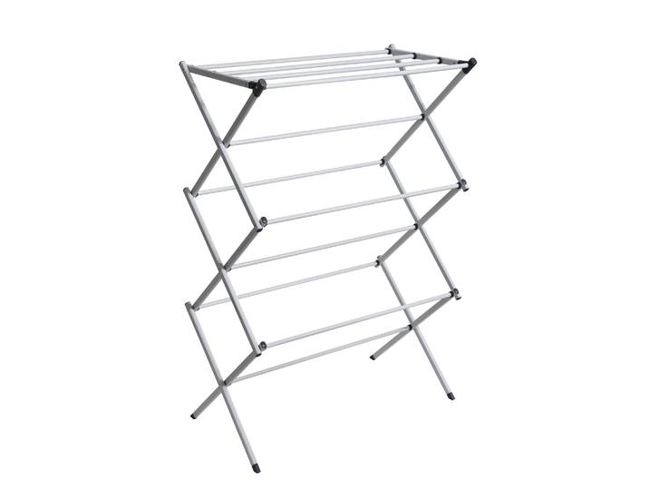 Turmwäscheständer klappbar weiss