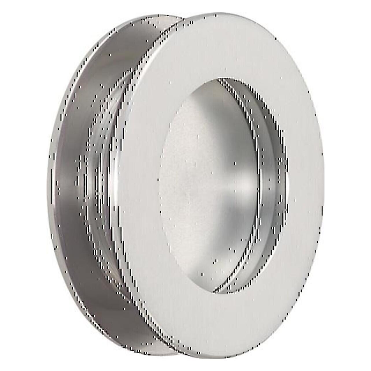 Kws Muschelgriff 5254 Edelstahl feingedreht Einlass-Ø 50 mm (525484)