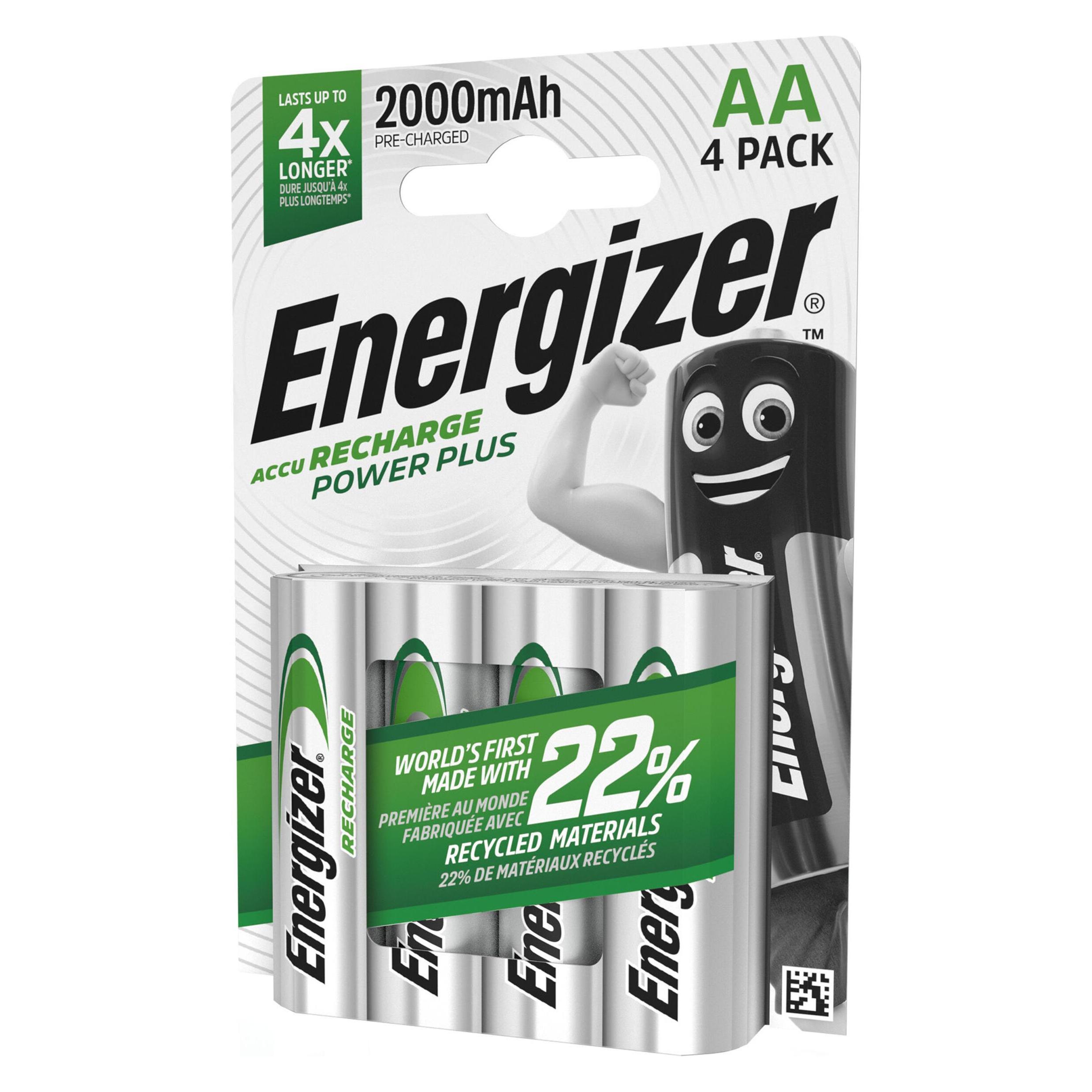 Energizer Recharge Power Plus (4 Stk., AA, 2000 mAh) (E300626700)