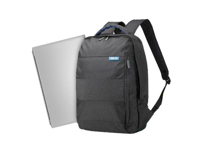 Laptop Rucksack mit 15,6 Laptop Fach, schwarz