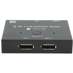 Techly Displayport Splitter, Switch Box