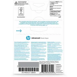 HP Advanced Fotopapier 10x15 glänzend 25 Blatt
