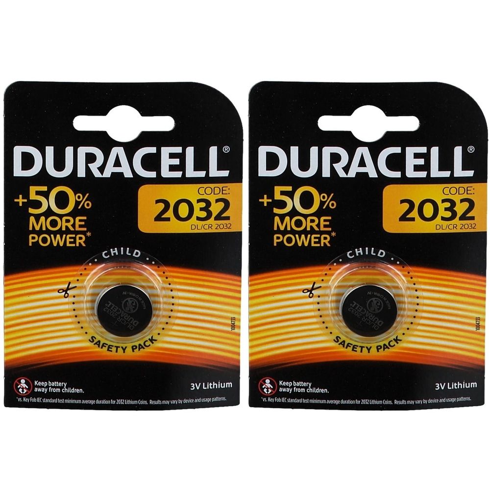 Batterien Lithium CR Dl2450 Duracell 2x 2x1 St