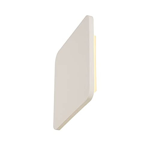 SLV Plastra Square LED wand- en plafondopbouwarmatuur, wit, 11W, 3000K, 740lm