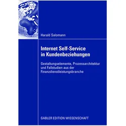 Internet Self-Service in Kundenbeziehungen, Fachbücher von Harald Salomann