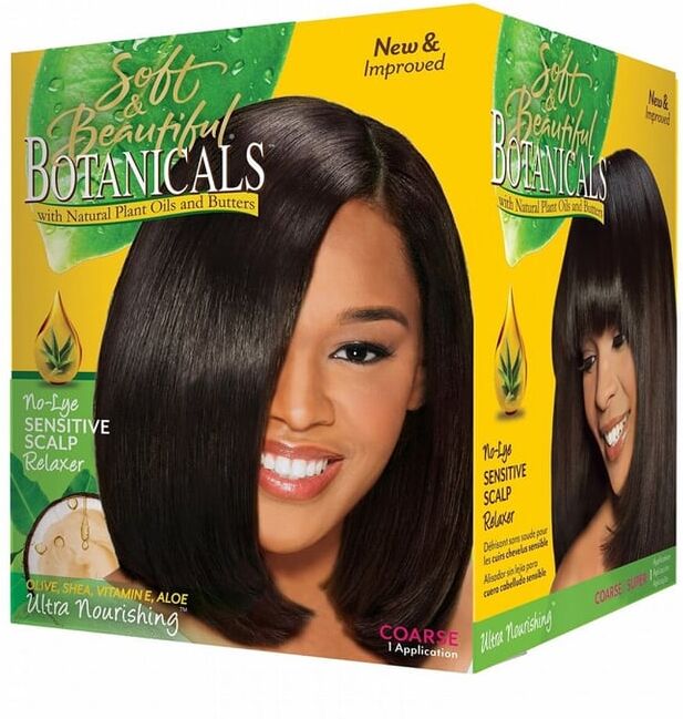 Soft & Beautiful Botanicals Relaxer Kit Regular