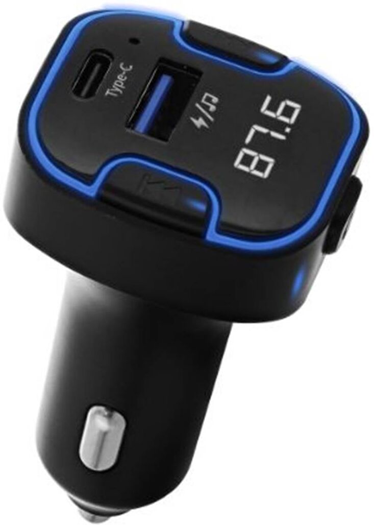 Way Transmissor FM para automóvel com Bluetooth
