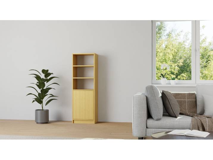 Flurkommode aus Echtholz Furnier Echtholz Furnier Eiche geölt