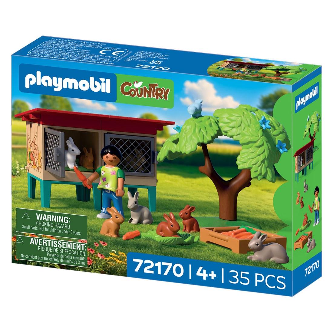 Playmobil Ländlicher Kaninchenstall (72170)