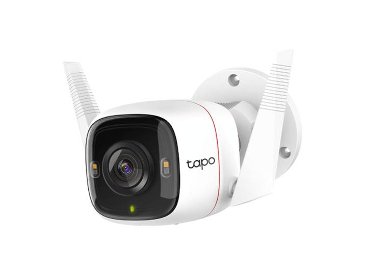 TP-Link Tapo C320WS, Caméra de sécurité IP, Intérieure et extérieure, Sans fil, Mur, Blanc, Cosse