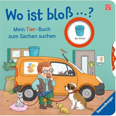 Wo ist bloß …? - Mein Tier-Buch zum Sachen suchen, Gebundene Ausgabe von Kathrin Lena Orso, Ravensburger Verlag GmbH, 978-3-473-42050-6