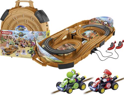 Carrera 20016005 Speed Arena "Mario Kart World" - Mario vs. Yoshi Start-Set