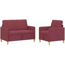 vidaXL, Sofa + Bettsofa, Sofa Set (1-Sitzer, 2-Sitzer)