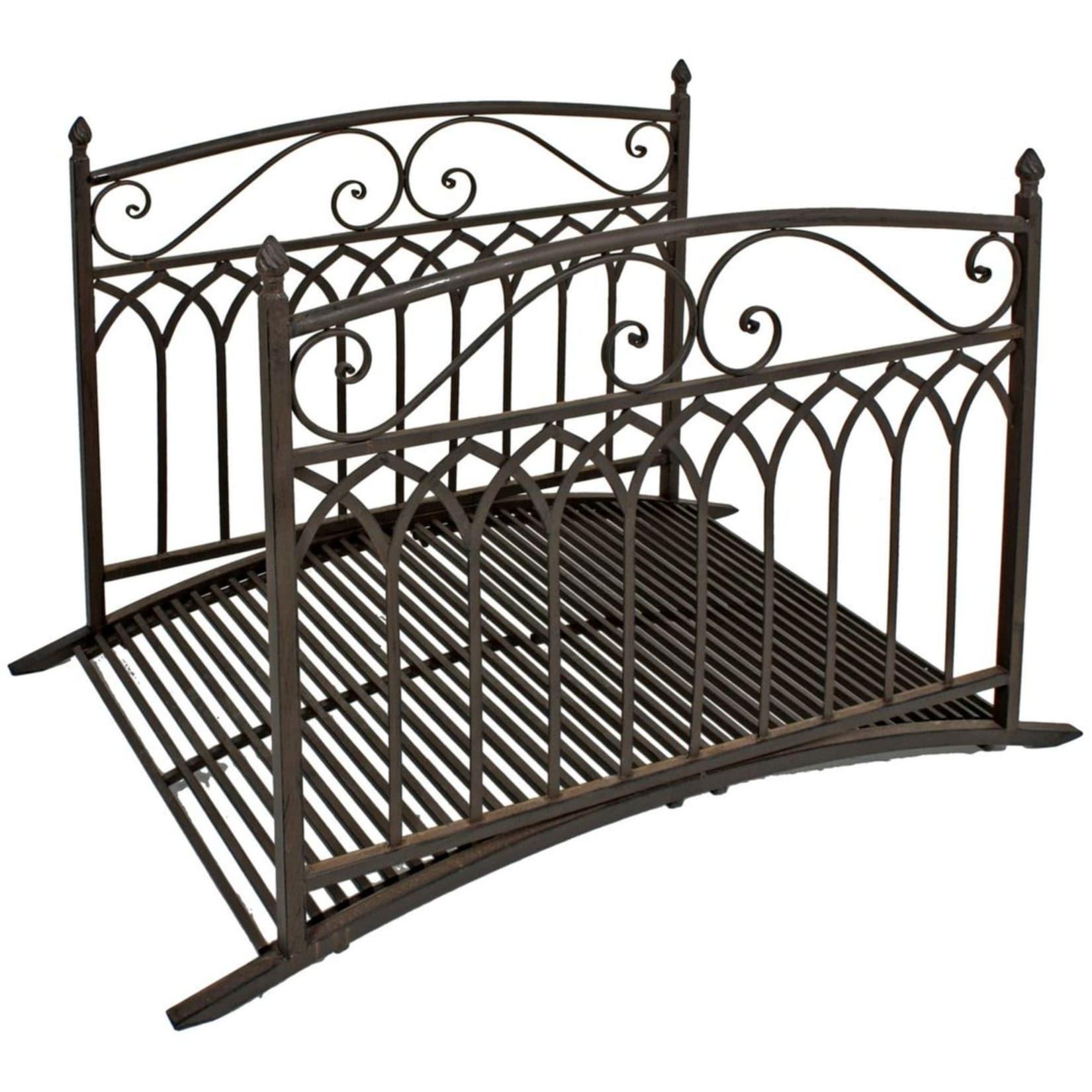 Gartenbrücke YASUR mit Geländer