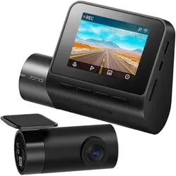 70mai A200 + RC11 (Akku, Eingebautes Display, Full HD), Dashcam, Schwarz